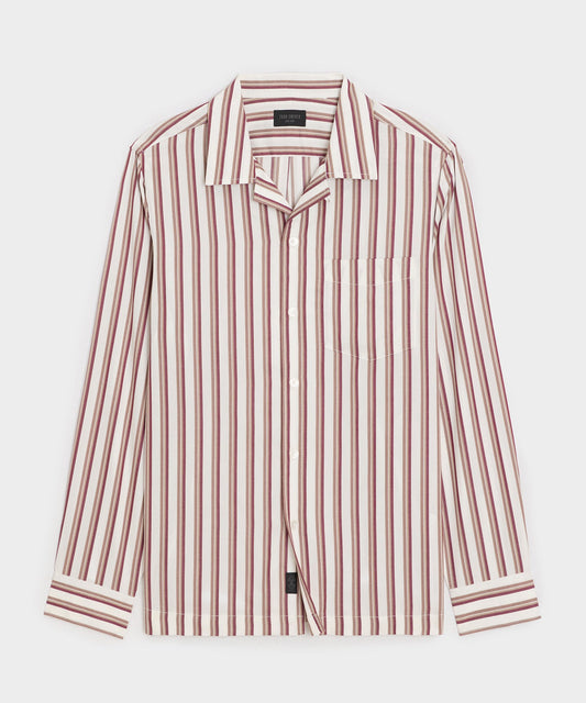 Todd Snyder Striped Hollywood Shirt - White