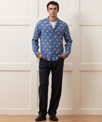 Todd Snyder Hollywood Shirt - Steel Blue