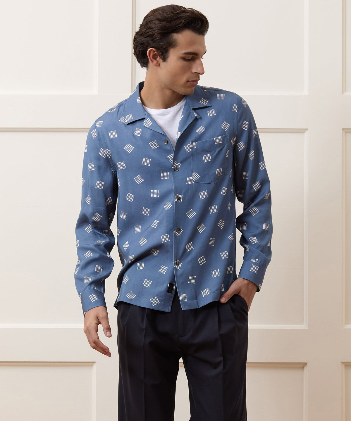 Todd Snyder Hollywood Shirt - Steel Blue