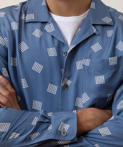 Todd Snyder Hollywood Shirt - Steel Blue