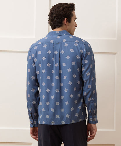 Todd Snyder Hollywood Shirt - Steel Blue