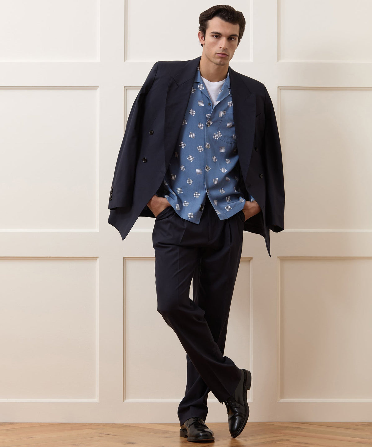 Todd Snyder Hollywood Shirt - Steel Blue