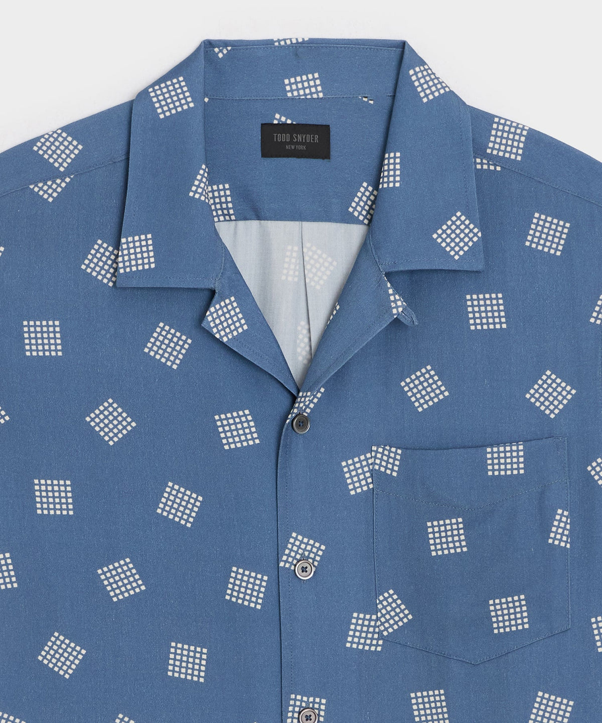 Todd Snyder Hollywood Shirt - Steel Blue