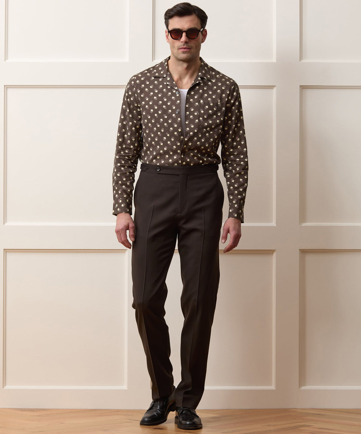 Todd Snyder Hollywood Shirt - Dark Mocha