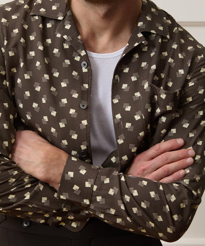 Todd Snyder Hollywood Shirt - Dark Mocha