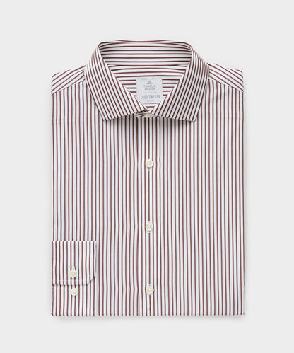 Todd Snyder End-On-End Poplin Dress Shirt - Brown