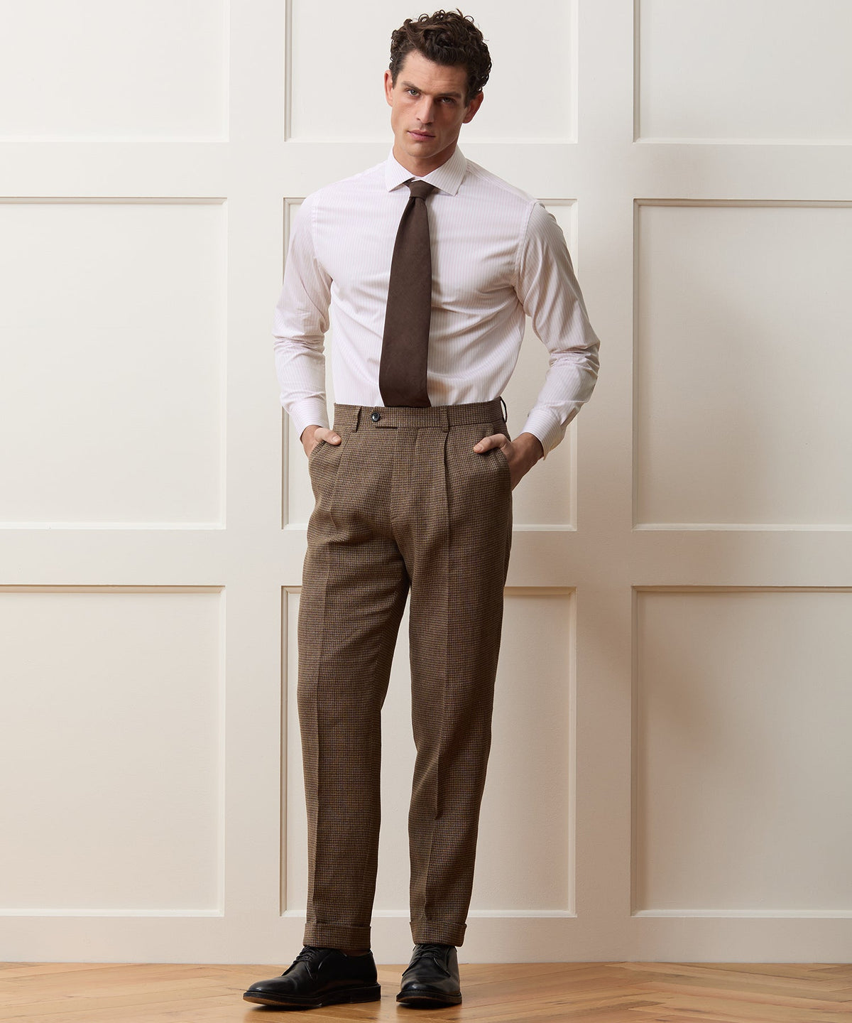 Todd Snyder End-On-End Poplin Dress Shirt - Pink