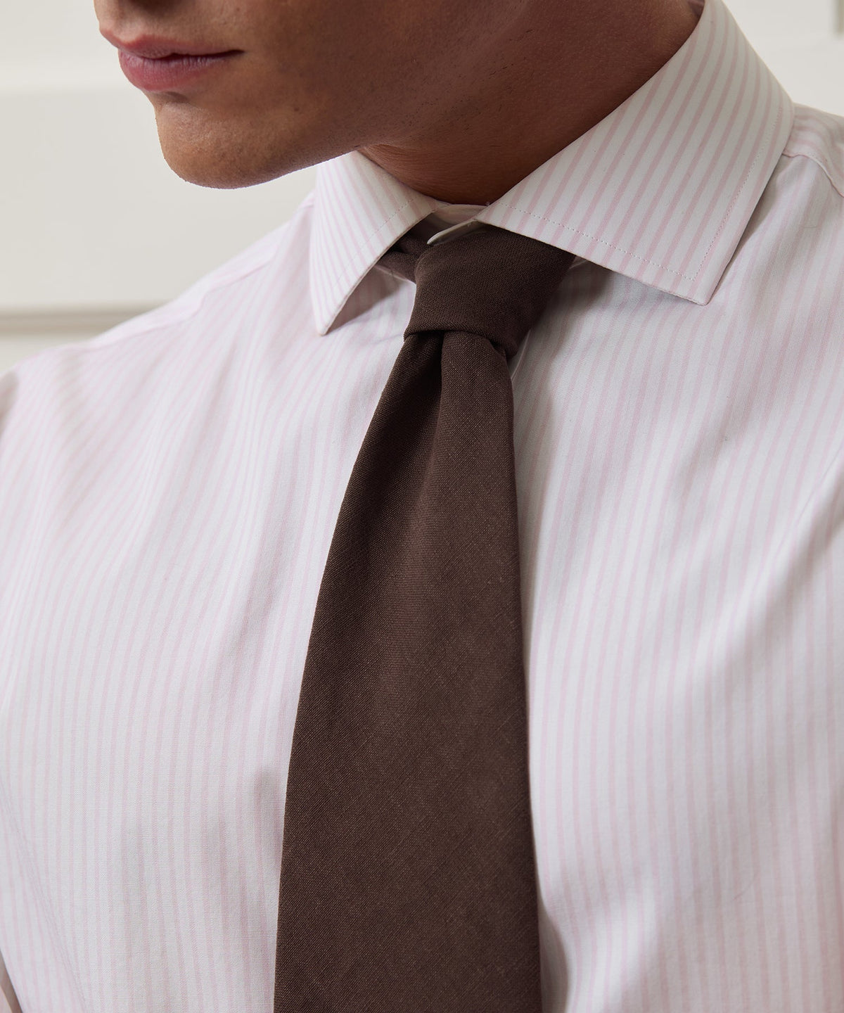 Todd Snyder End-On-End Poplin Dress Shirt - Pink