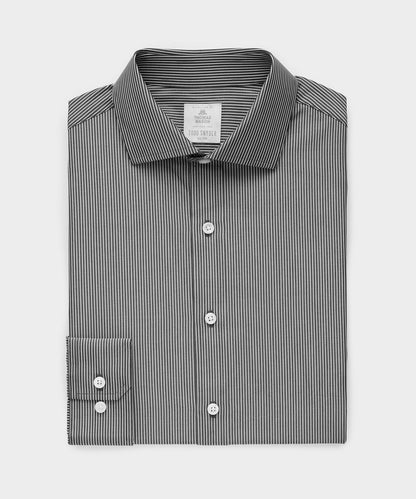 Todd Snyder End-On-End Poplin Dress Shirt - Black