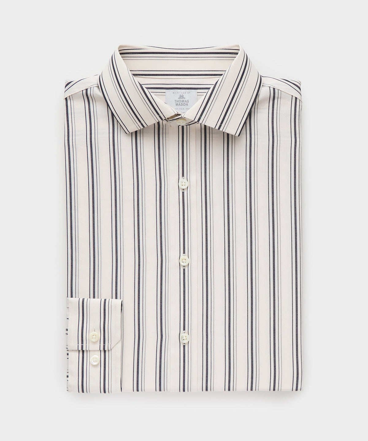 Todd Snyder End-On-End Poplin Dress Shirt - Beige