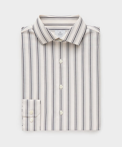 Todd Snyder End-On-End Poplin Dress Shirt - Beige