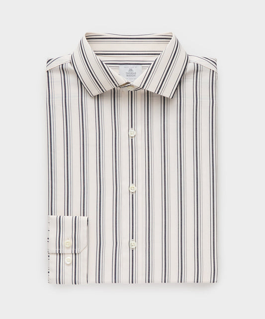 Todd Snyder End-On-End Poplin Dress Shirt - Beige