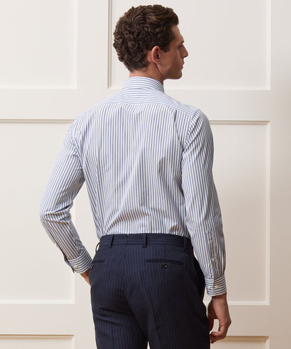 Todd Snyder End-On-End Poplin Dress Shirt - Blue