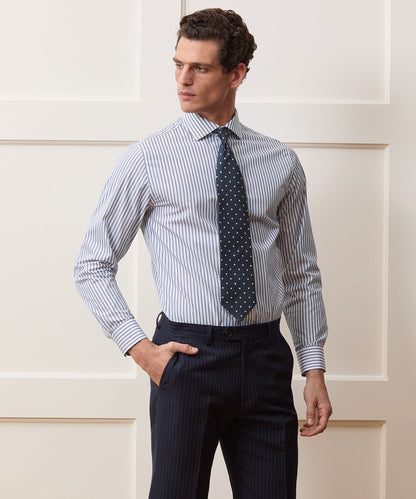 Todd Snyder End-On-End Poplin Dress Shirt - Blue