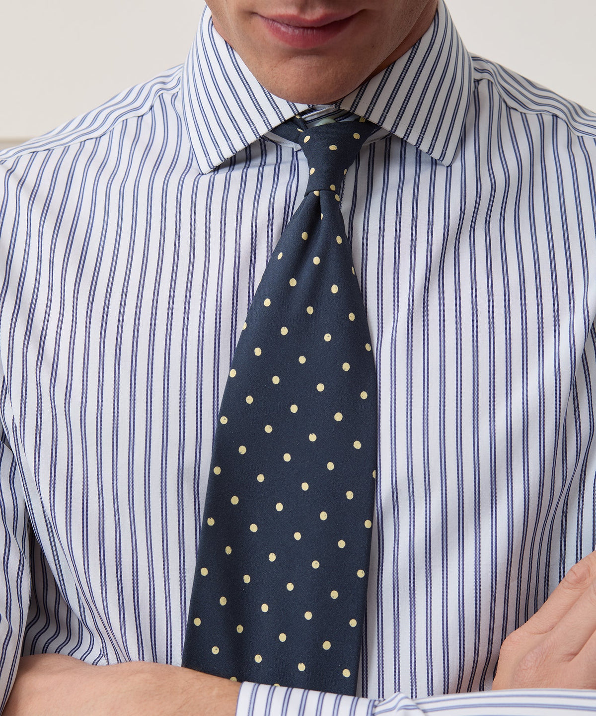 Todd Snyder End-On-End Poplin Dress Shirt - Blue