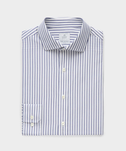 Todd Snyder End-On-End Poplin Dress Shirt - Blue