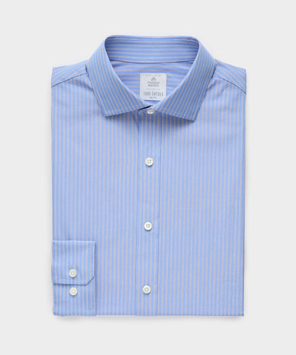 Todd Snyder End-On-End Poplin Dress Shirt - Blue