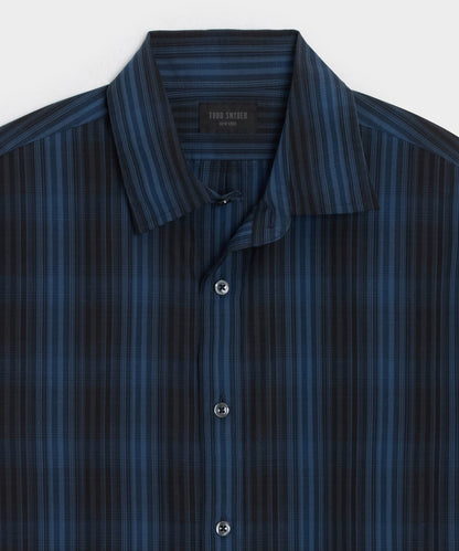 Todd Snyder Poplin Sport Shirt - Navy
