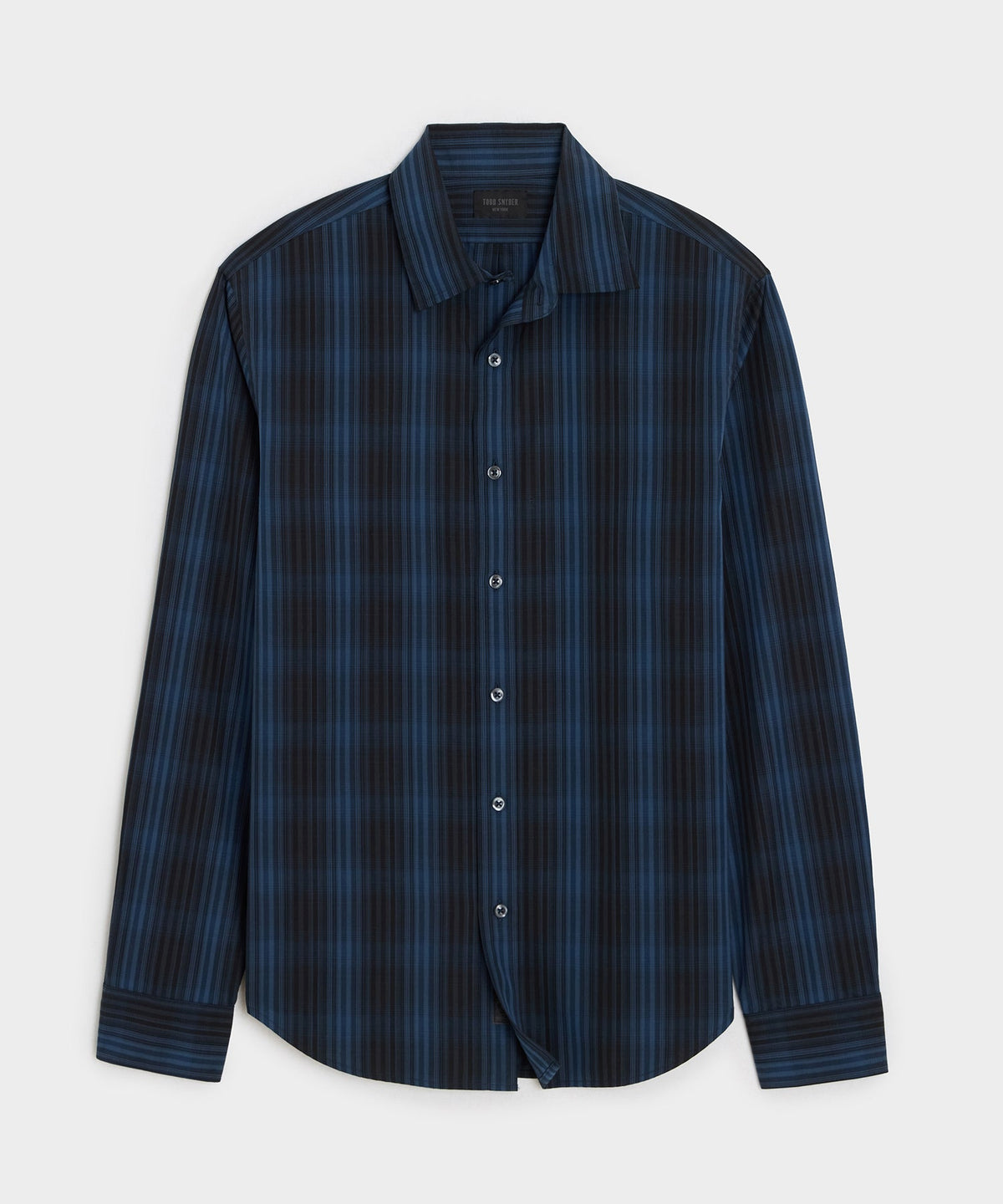 Todd Snyder Poplin Sport Shirt - Navy