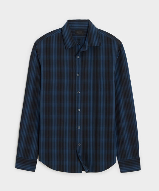 Todd Snyder Poplin Sport Shirt - Navy