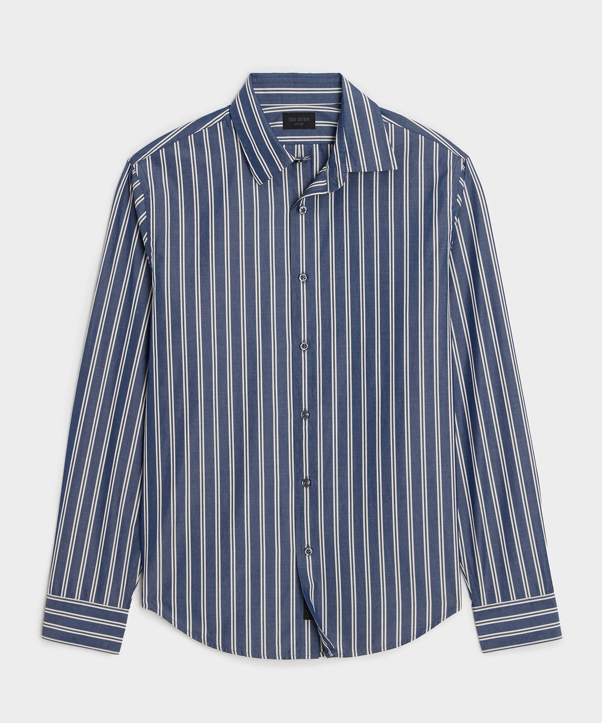 Todd Snyder Poplin Sport Shirt - Navy