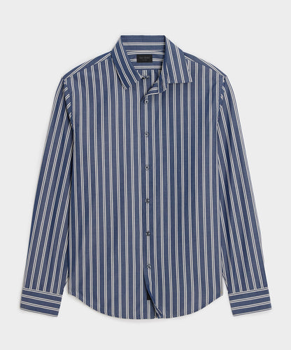 Todd Snyder Poplin Sport Shirt - Navy