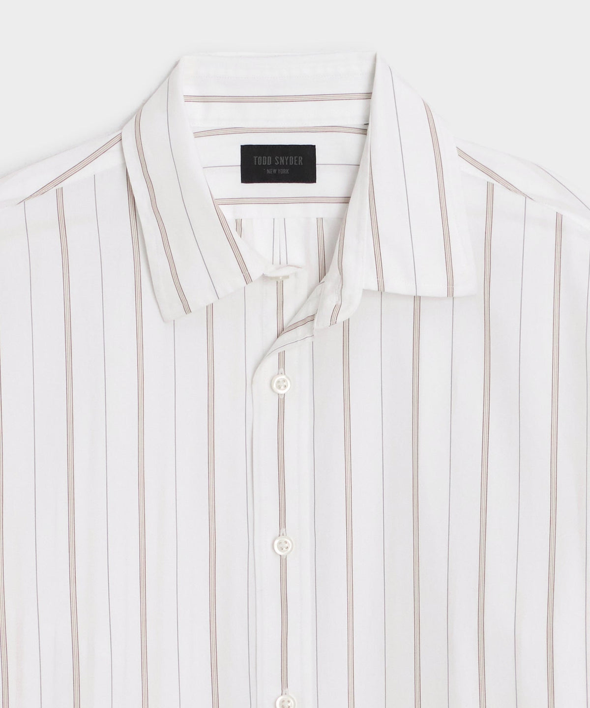 Todd Snyder Poplin Sport Shirt - Ivory
