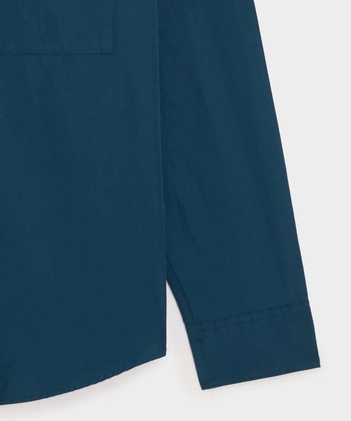 Todd Snyder Poplin Utility Shirt - Dark Teal