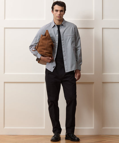 Todd Snyder Poplin Utility Shirt - White
