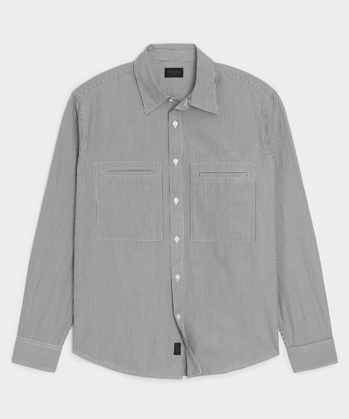 Todd Snyder Poplin Utility Shirt - White