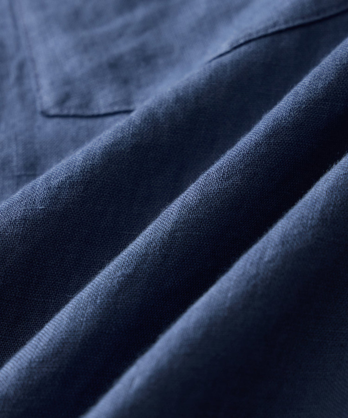 Todd Snyder Sea Soft Irish Linen Shirt - Denim Blue