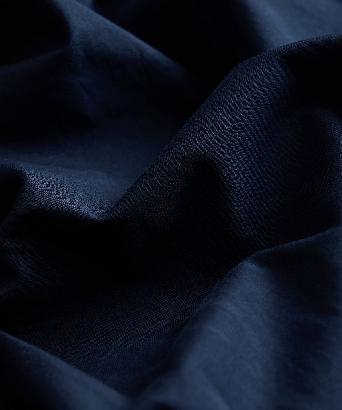 Todd Snyder Poplin Band Collar Shirt - Navy
