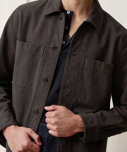 Todd Snyder Draftsman Shirt - Caviar