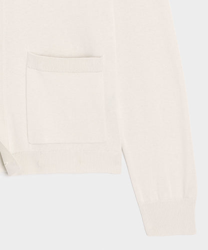 Todd Snyder Silk-Cotton Sweater Jacket - Bisque