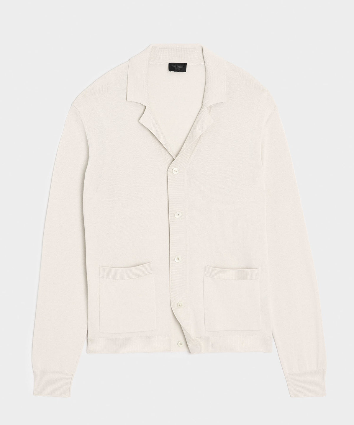 Todd Snyder Silk-Cotton Sweater Jacket - Bisque