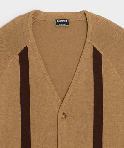 Todd Snyder Silk-Cotton Cardigan - Baja Dunes