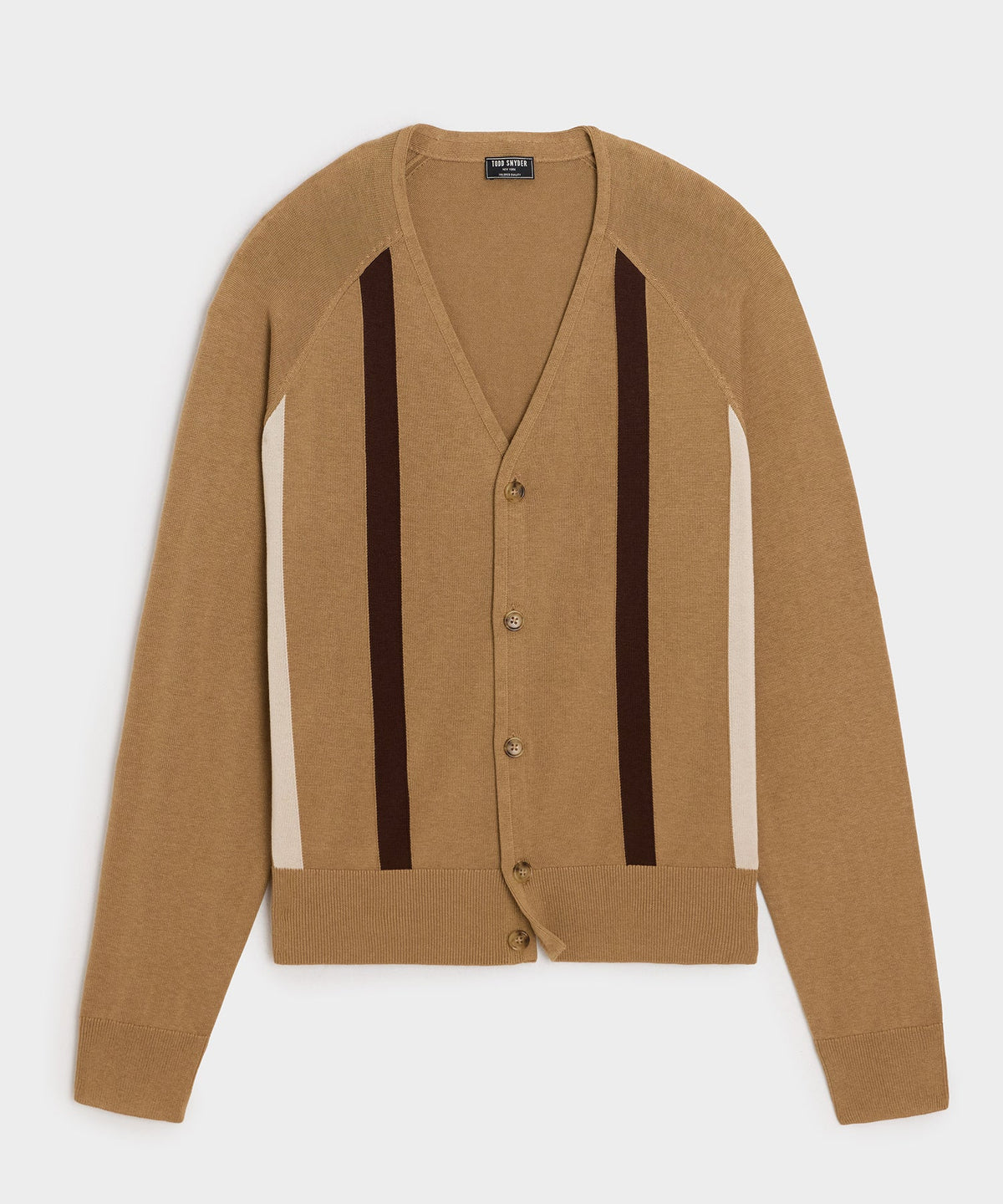 Todd Snyder Silk-Cotton Cardigan - Baja Dunes