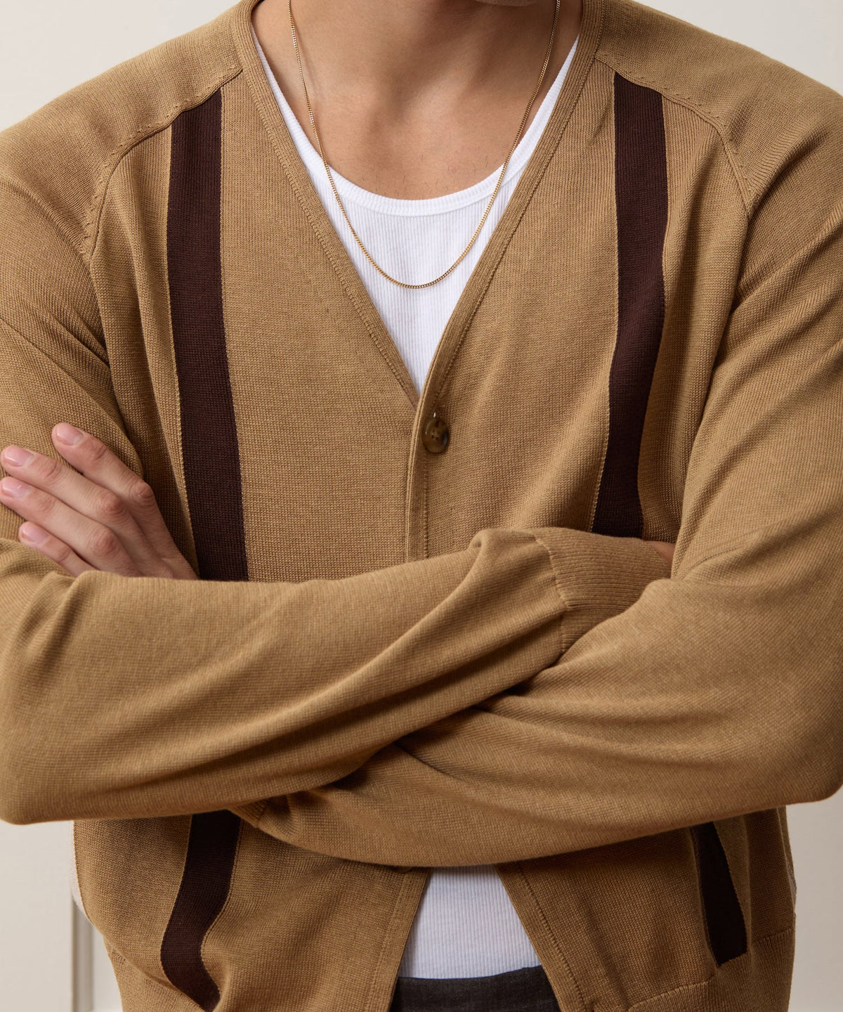 Todd Snyder Silk-Cotton Cardigan - Baja Dunes