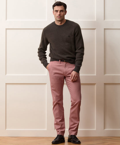 Todd Snyder Made in Italy Cashmere Crewneck Sweater - Dark Mocha