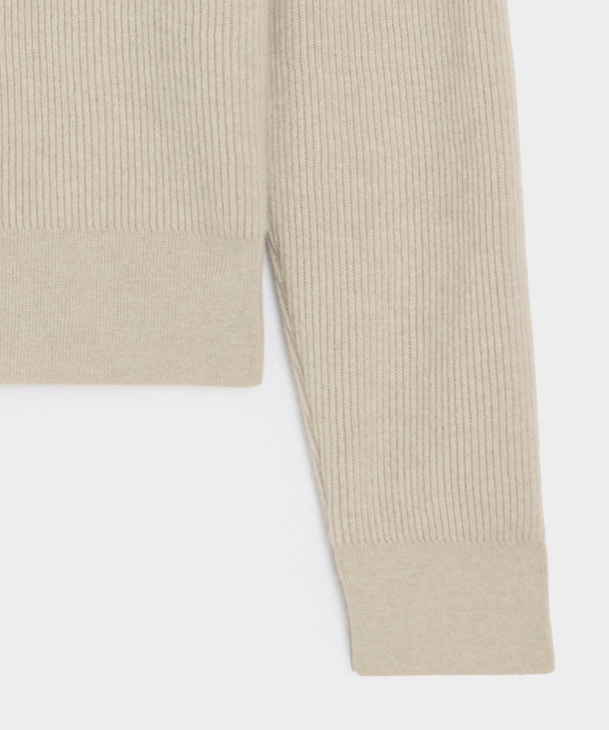 Todd Snyder Made in Italy Cashmere Crewneck Sweater - Oatmeal