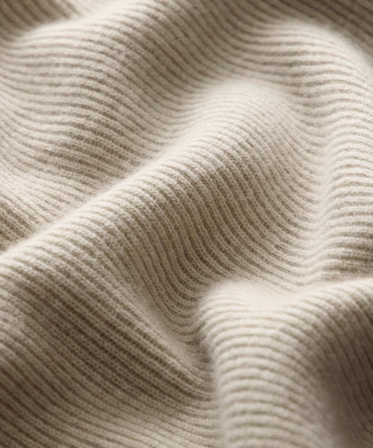 Todd Snyder Made in Italy Cashmere Sweater Polo - Oatmeal