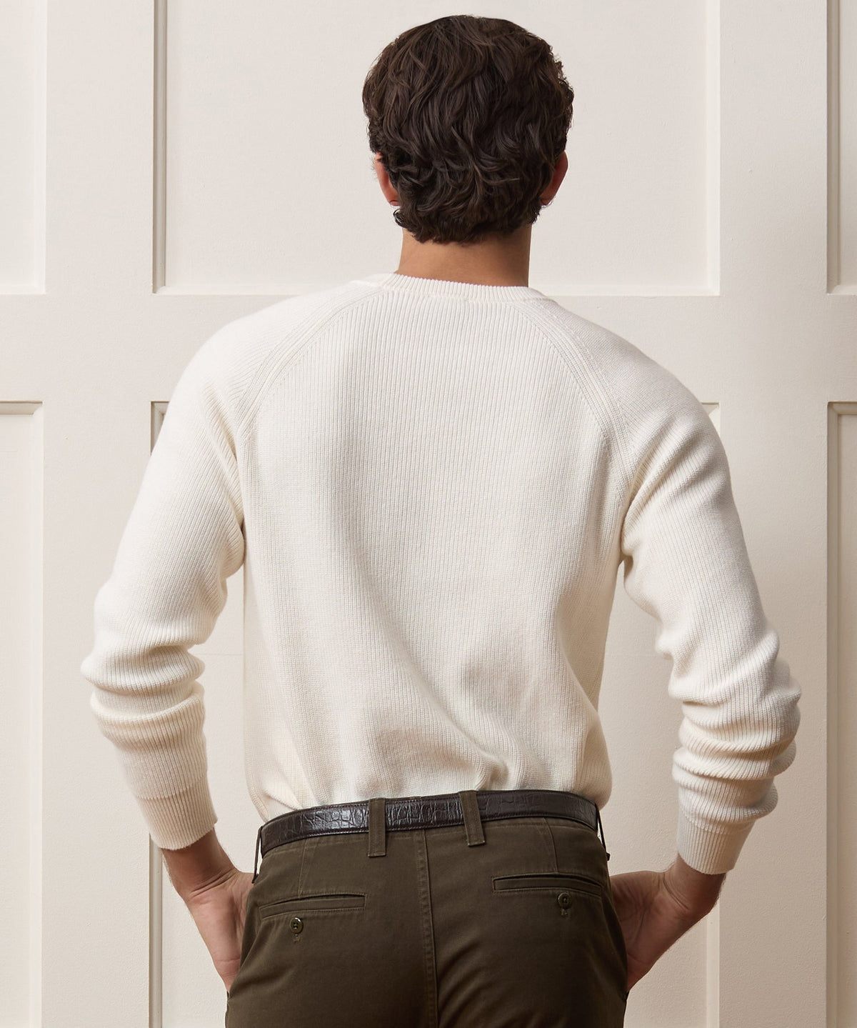 Todd Snyder Beechwood Crewneck Sweater - Bisque