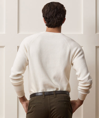 Todd Snyder Beechwood Crewneck Sweater - Bisque
