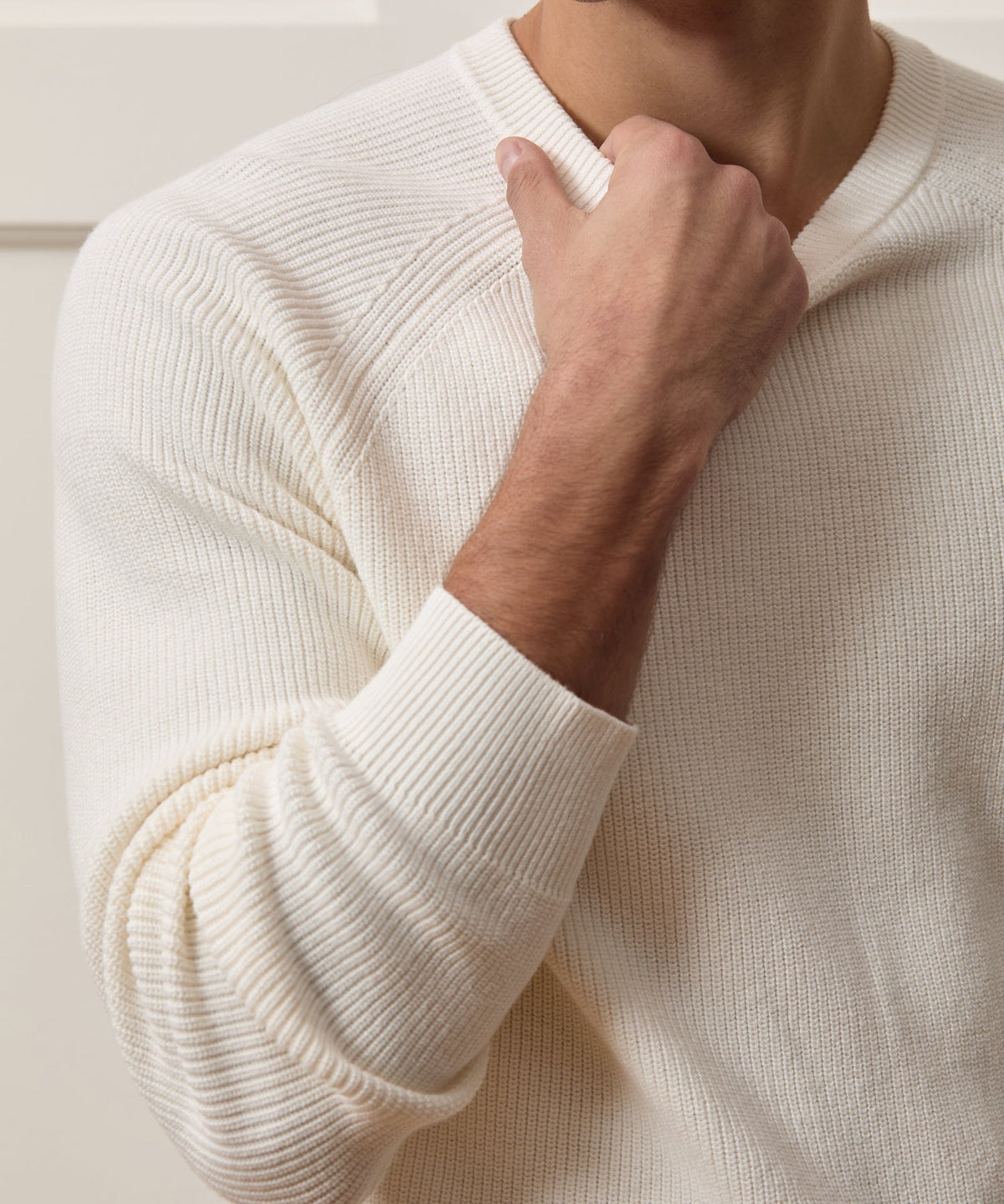 Todd Snyder Beechwood Crewneck Sweater - Bisque