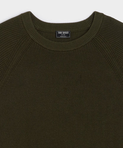 Todd Snyder Beechwood Crewneck Sweater - Deep Vine