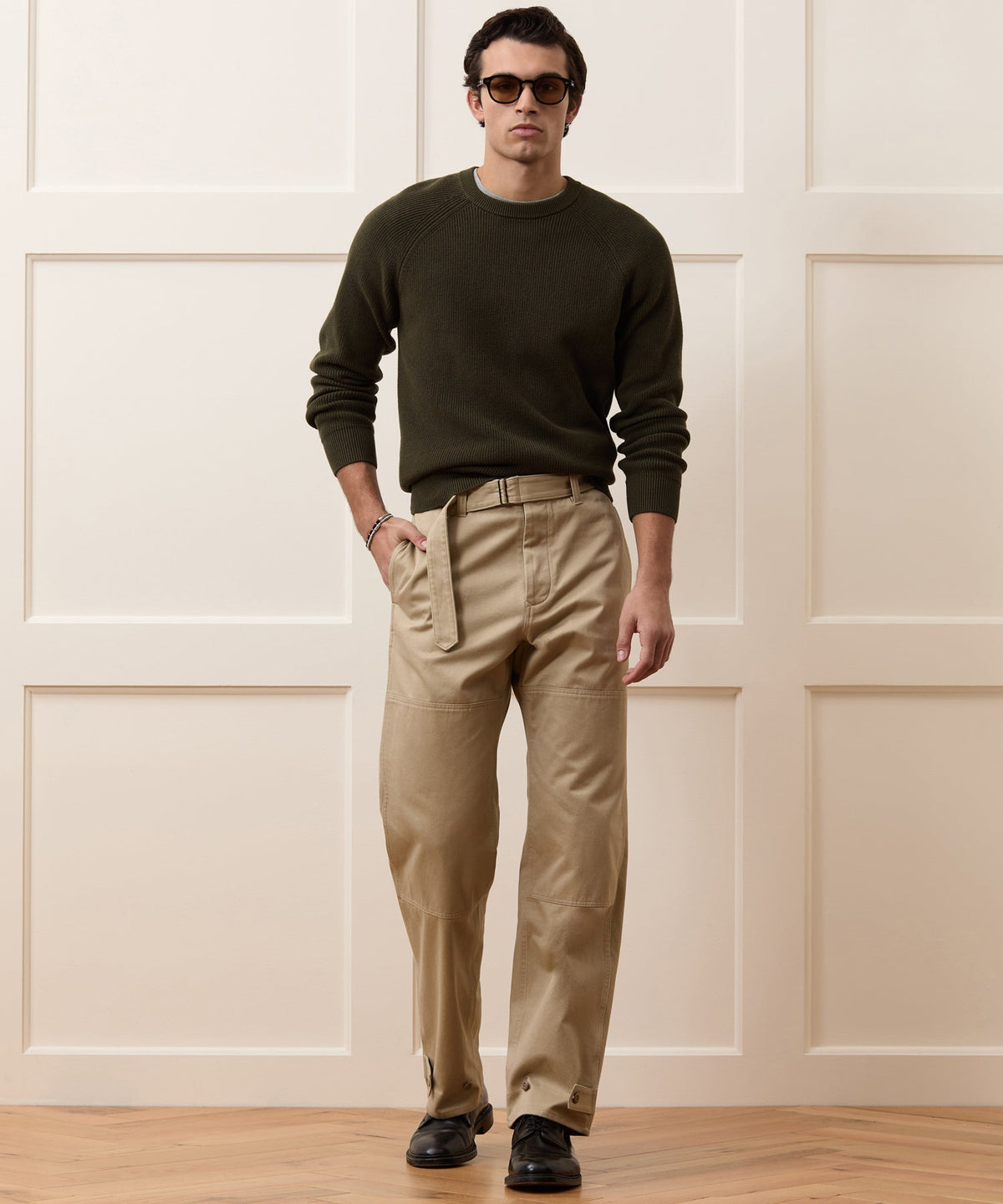Todd Snyder Beechwood Crewneck Sweater - Deep Vine