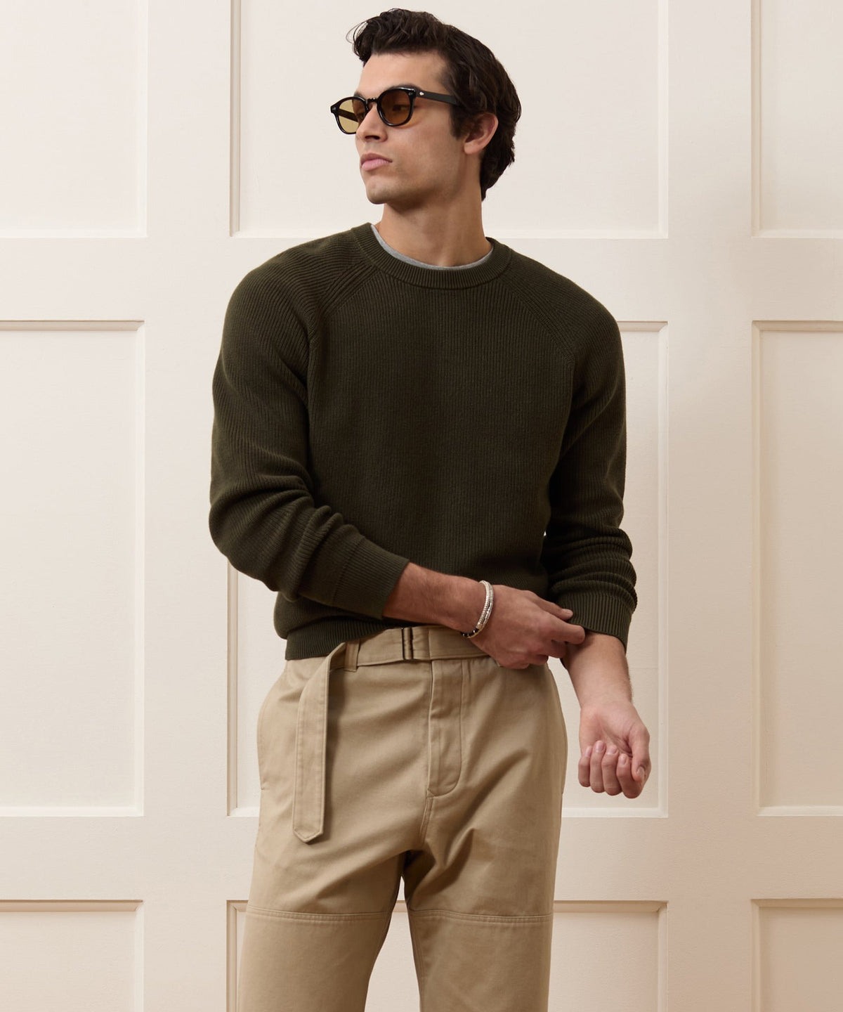 Todd Snyder Beechwood Crewneck Sweater - Deep Vine