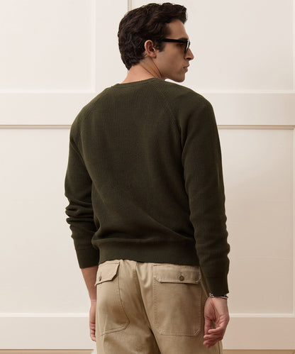 Todd Snyder Beechwood Crewneck Sweater - Deep Vine