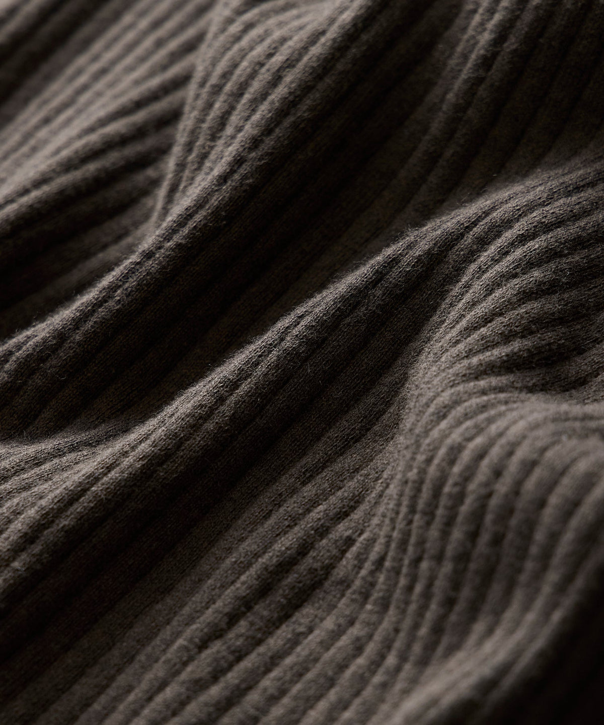 Todd Snyder Ribbed Cotton-Cashmere Sweater Polo - Caviar