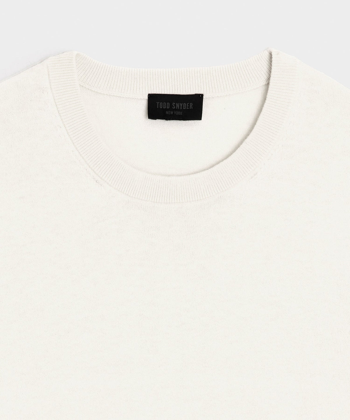 Todd Snyder Cotton-Cashmere Crewneck Sweater - Bisque